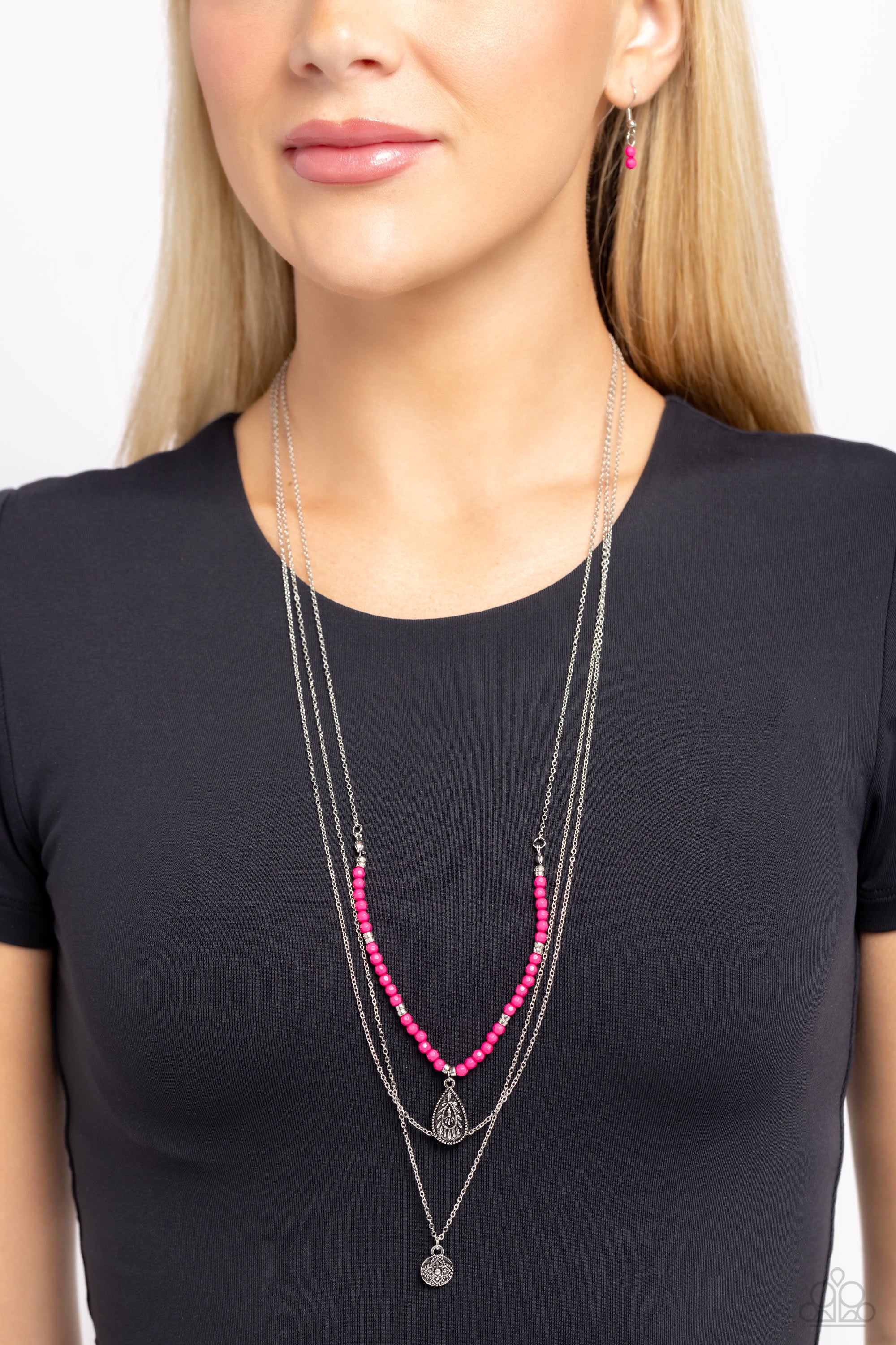 MILD WILD PINK-NECKLACE