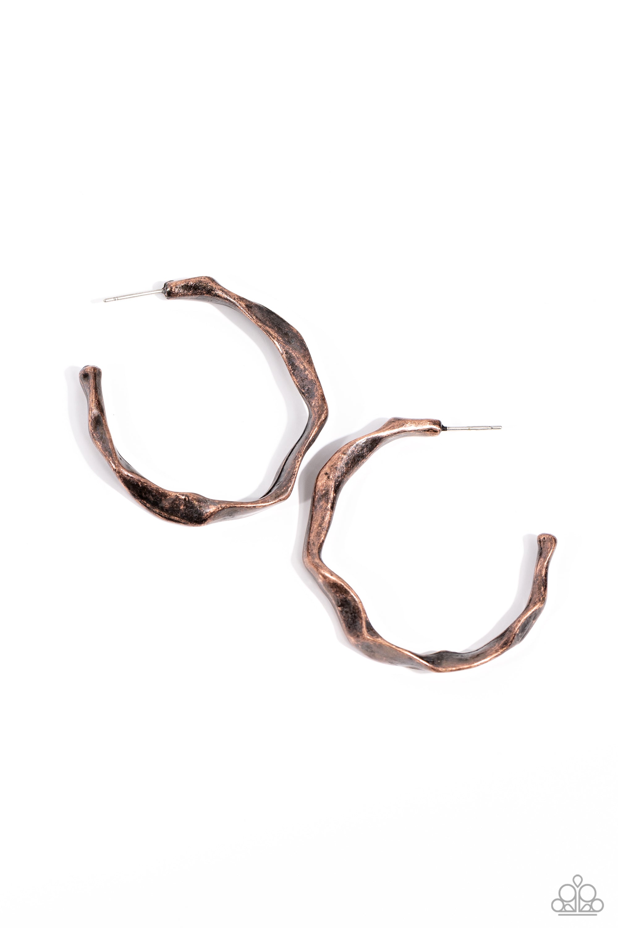 COVETED CURVES COPPER-EARRINGS