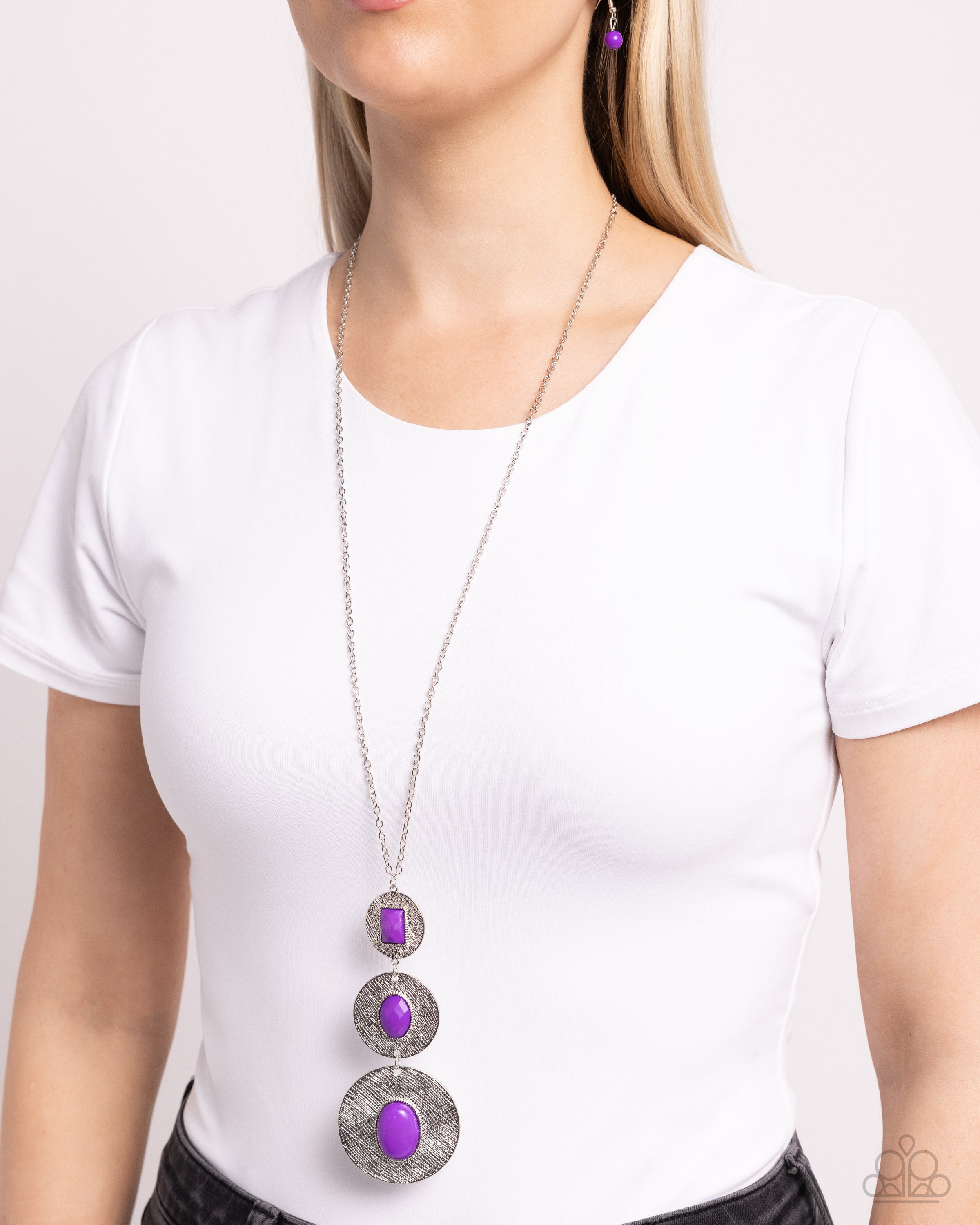 TALISMAN TRENDSETTER PURPLE-NECKLACE