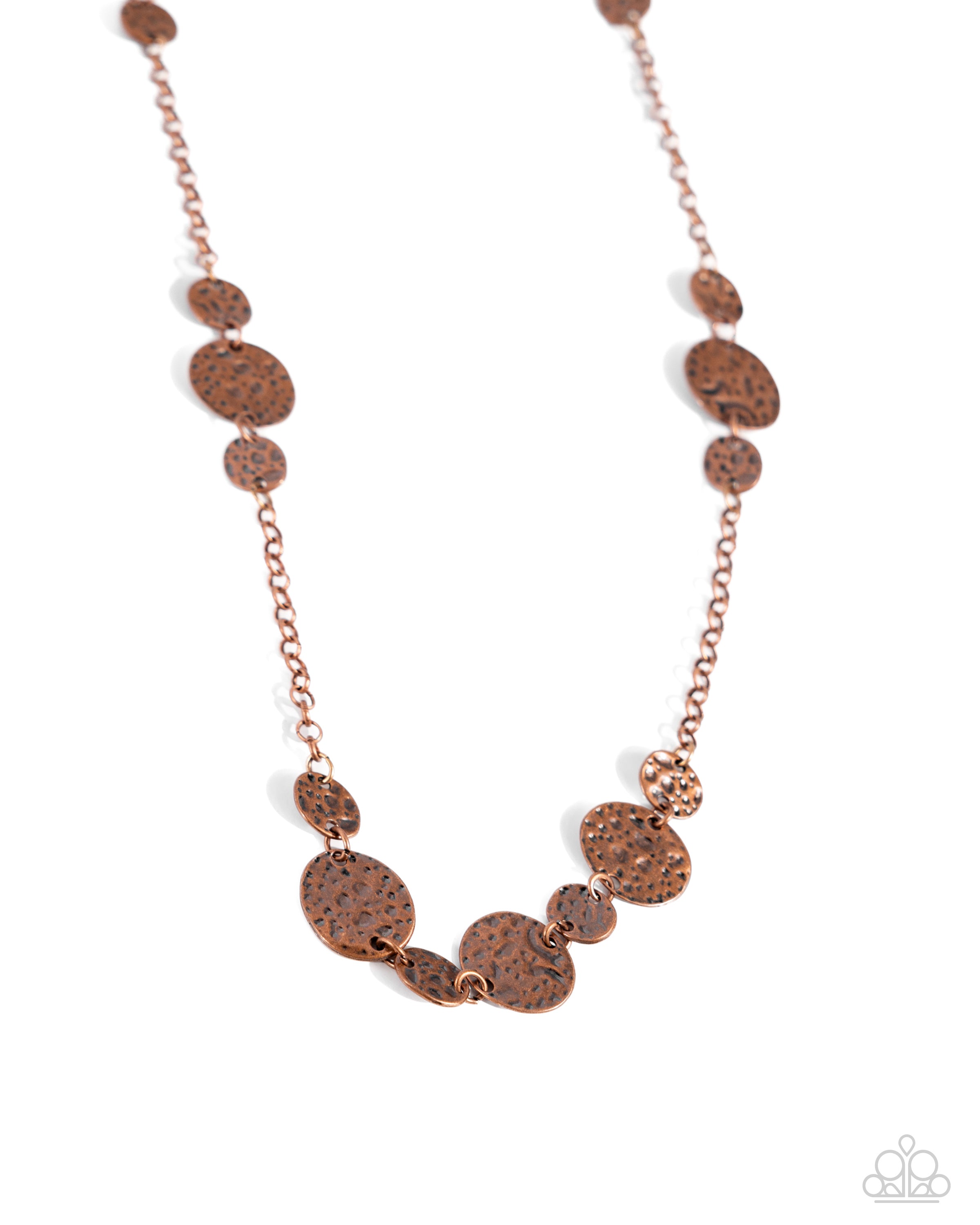 ELONGATED ELEGANCE COPPER-NECKLACE