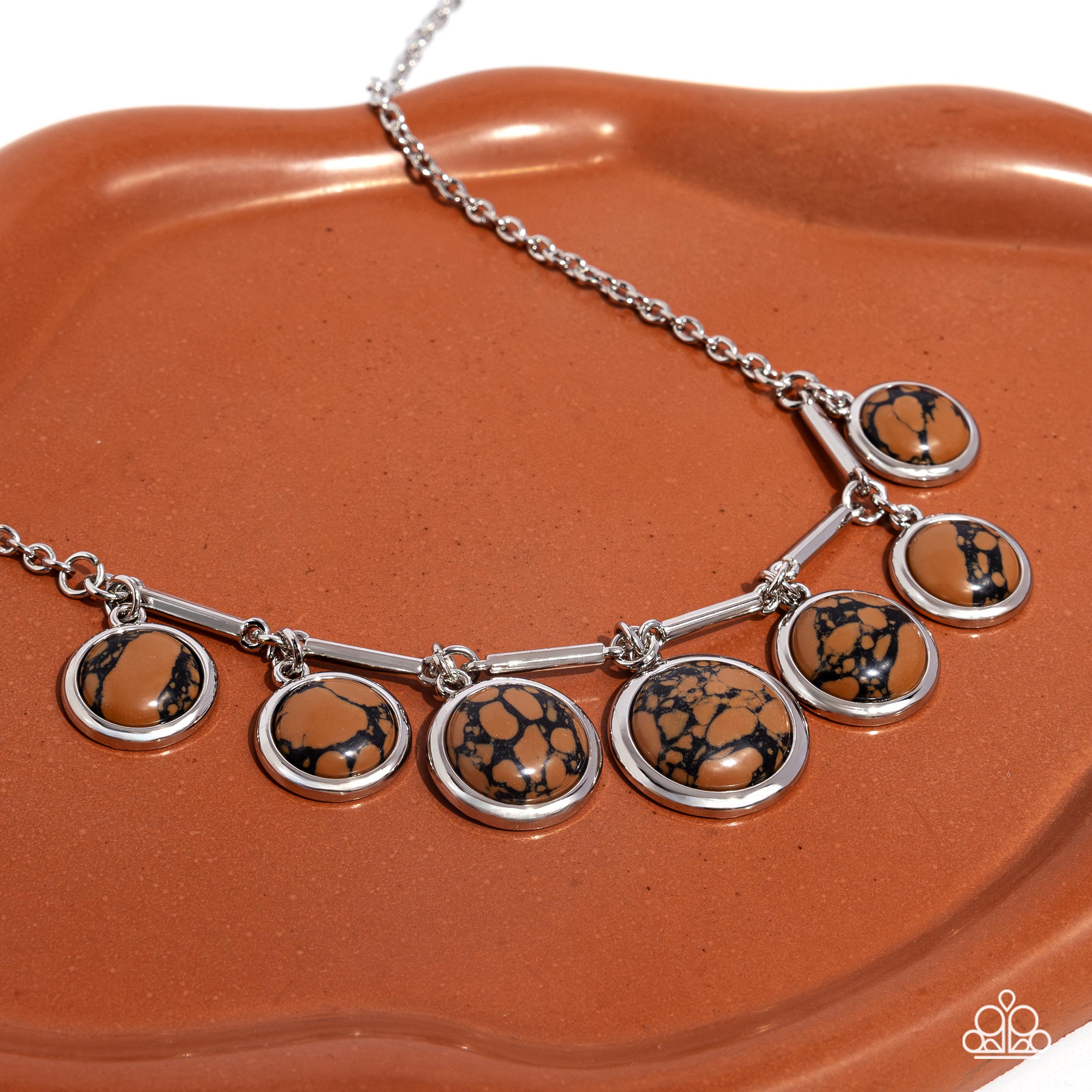 RUSTIC RECOGNITION BROWN-NECKLACE