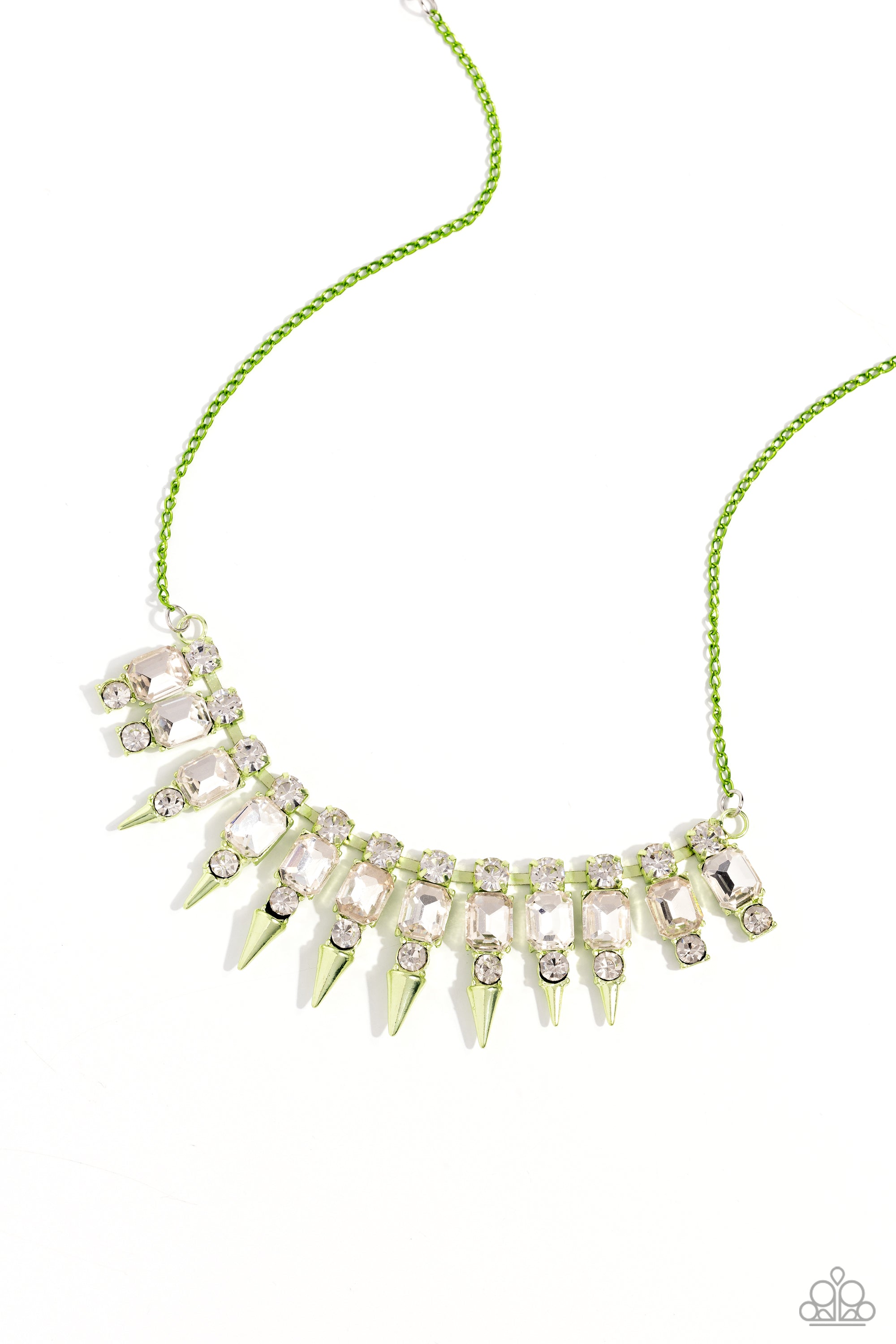 PUNK PASSION GREEN-NECKLACE