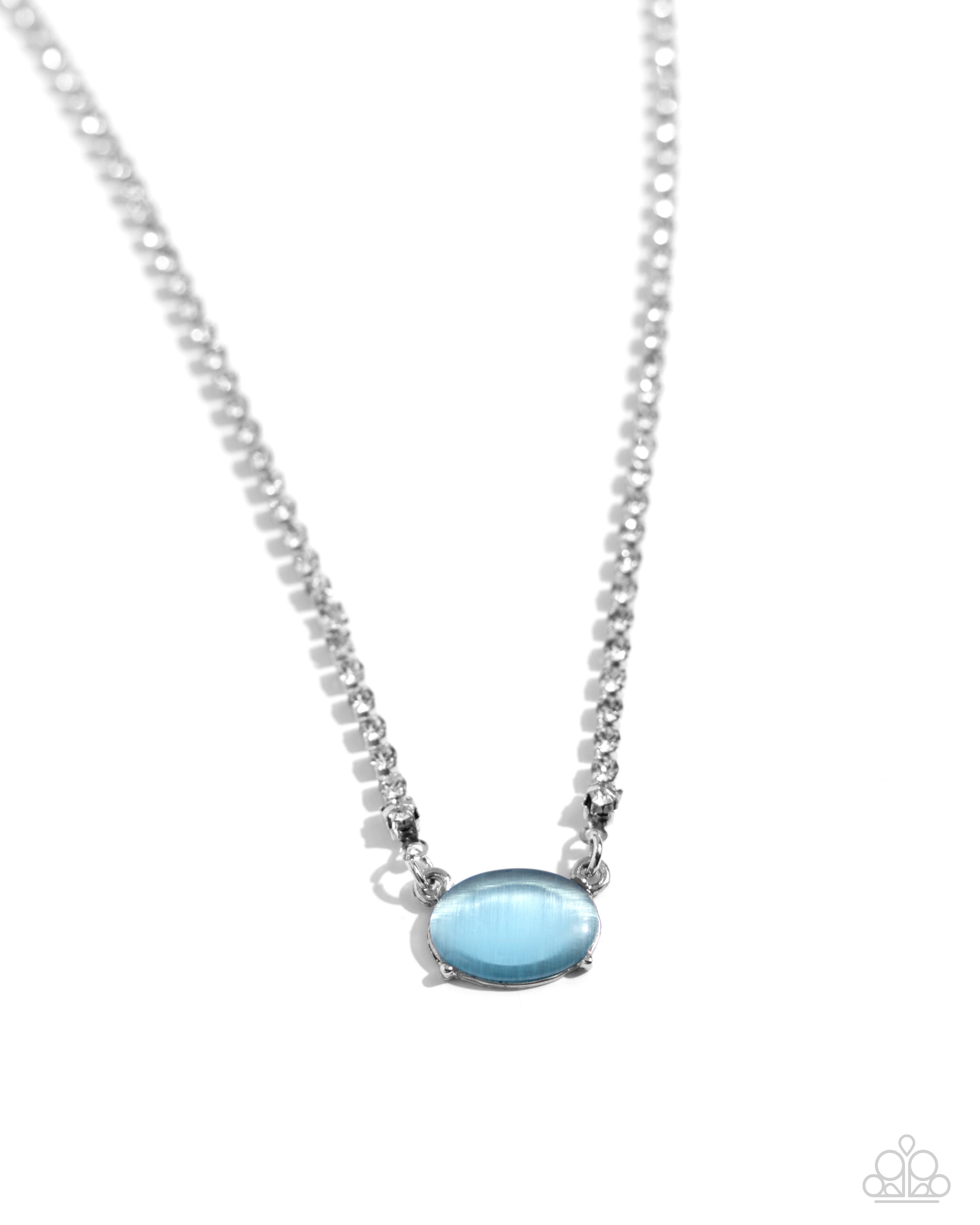 DYNAMIC DELICACY BLUE-NECKLACE