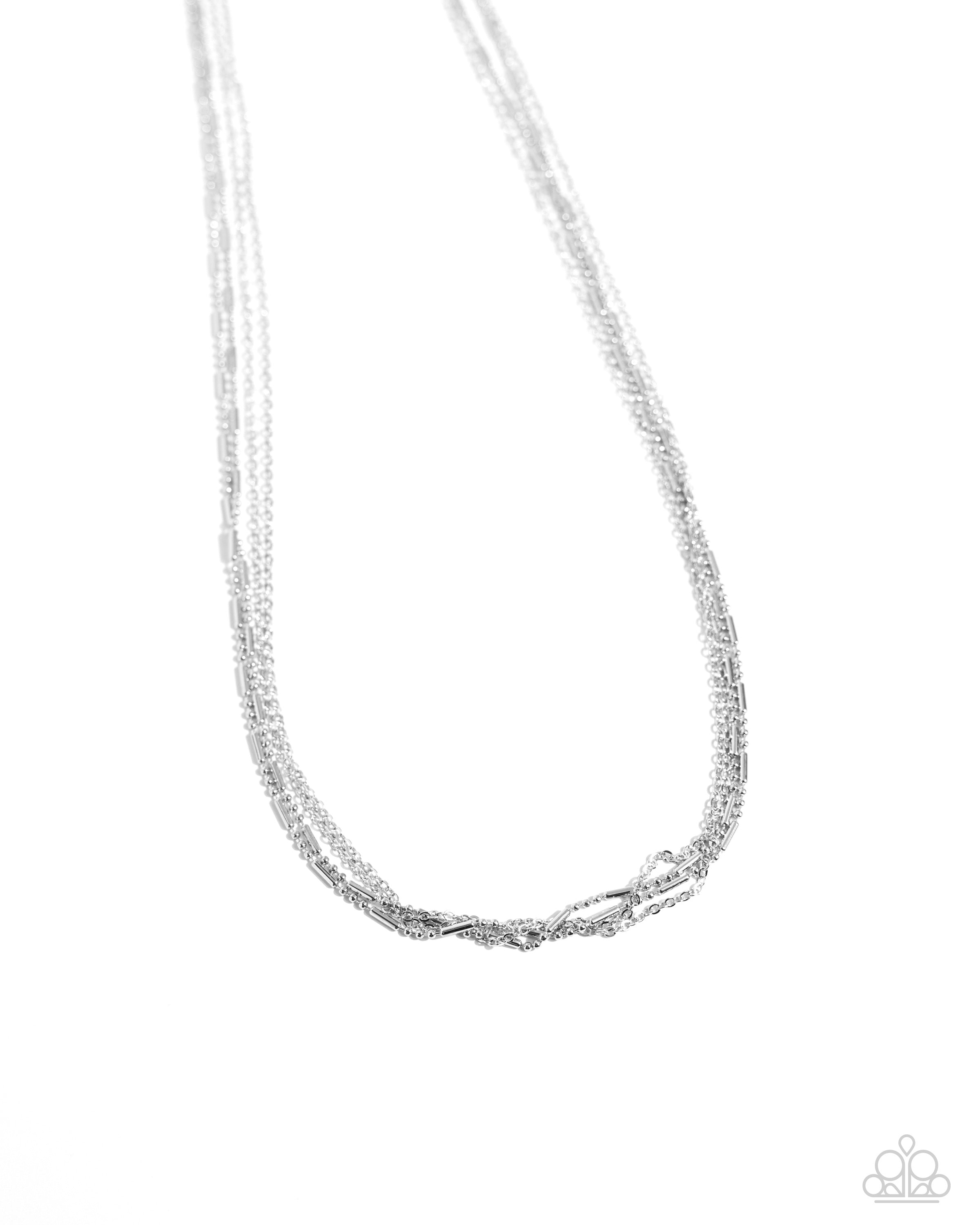 DAINTY DARE SILVER-NECKLACE