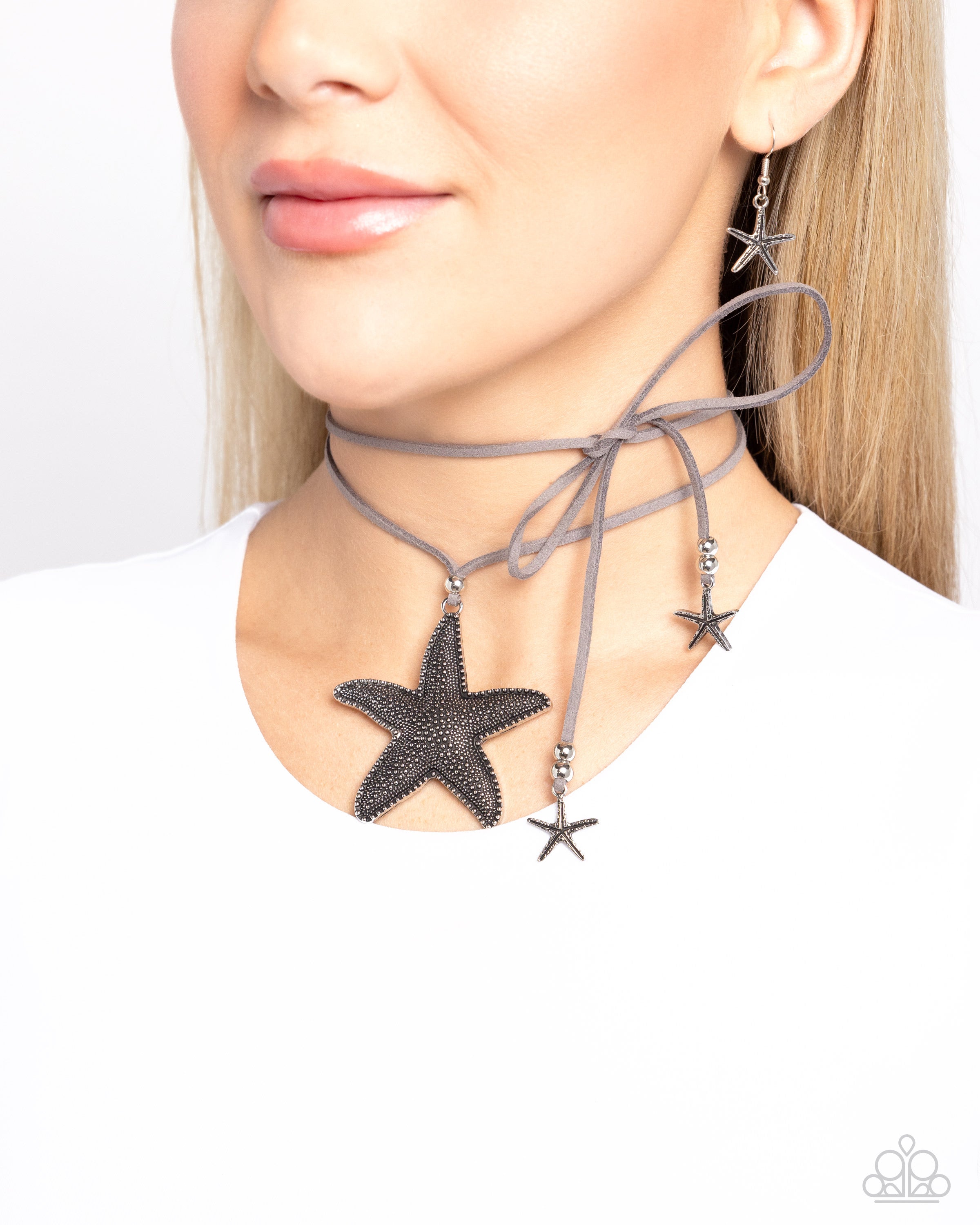 STARFISH SENTIMENT SILVER-NECKLACE