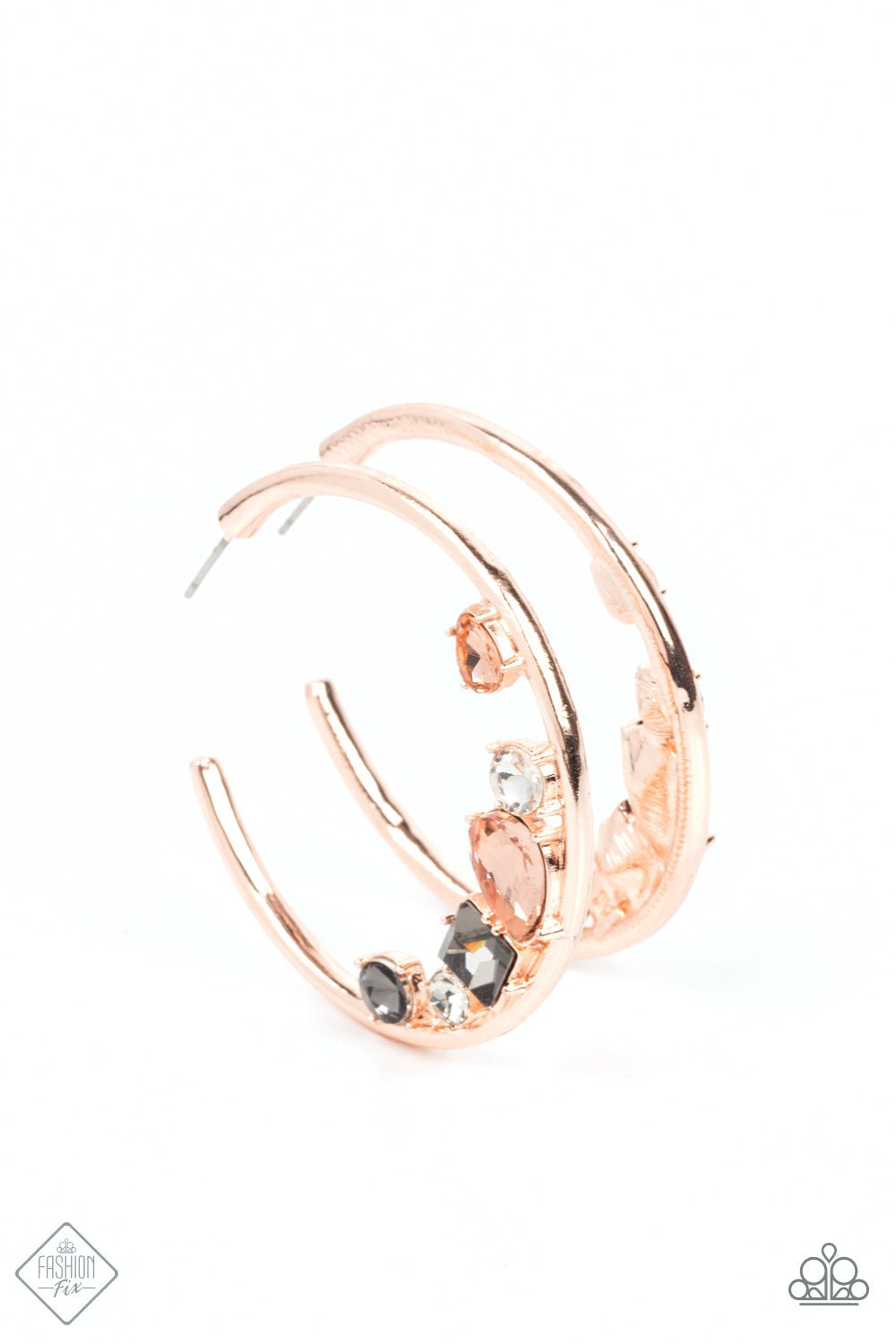ATTRACTIVE ALLURE ROSEGOLD-EARRINGS