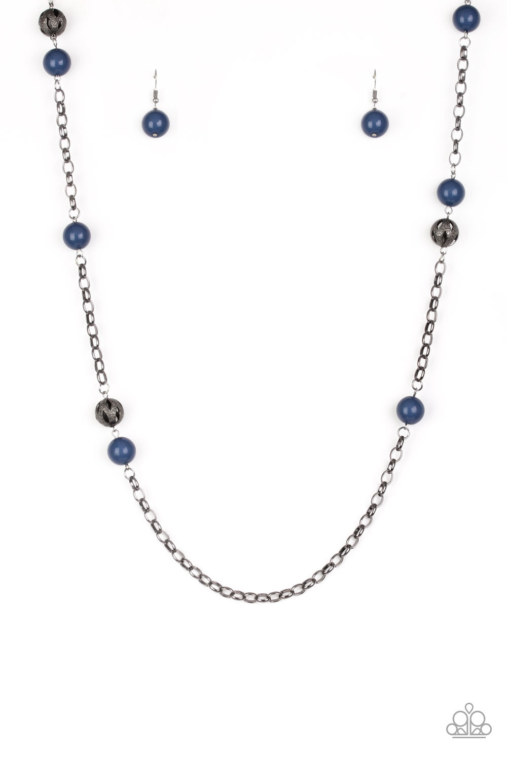 FASHION FAD BLUE-NECKLACE