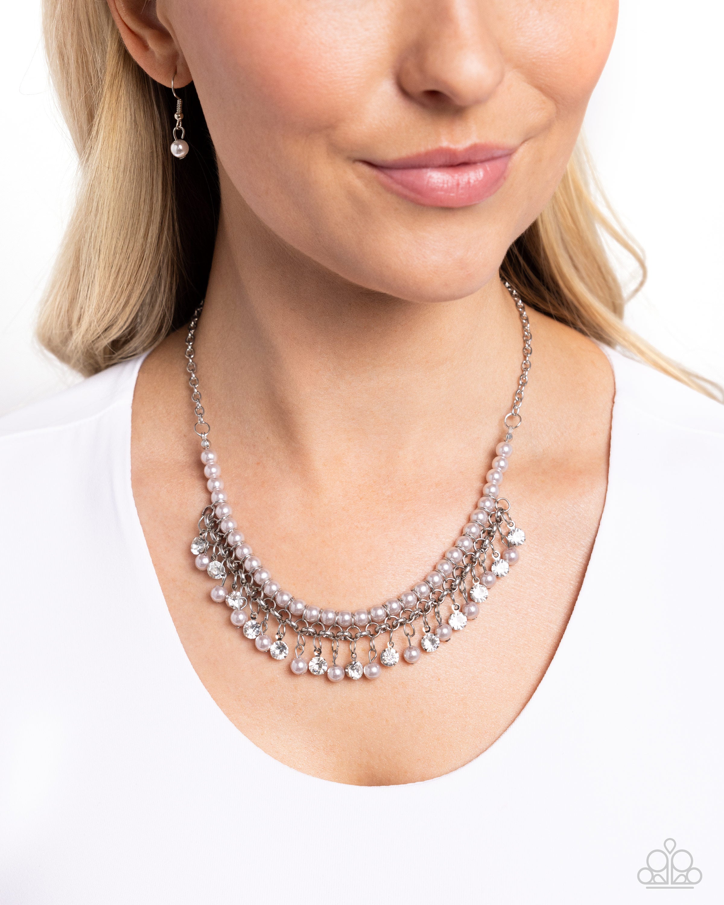 A TOUCH OF CLASSY SILVER-NECKLACE