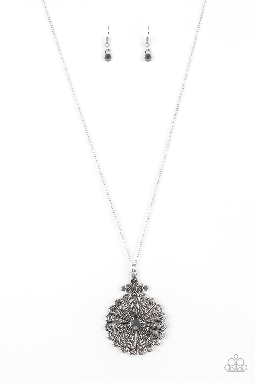 WALK ON THE WILDFLOWER SIDE SILVER-NECKLACE