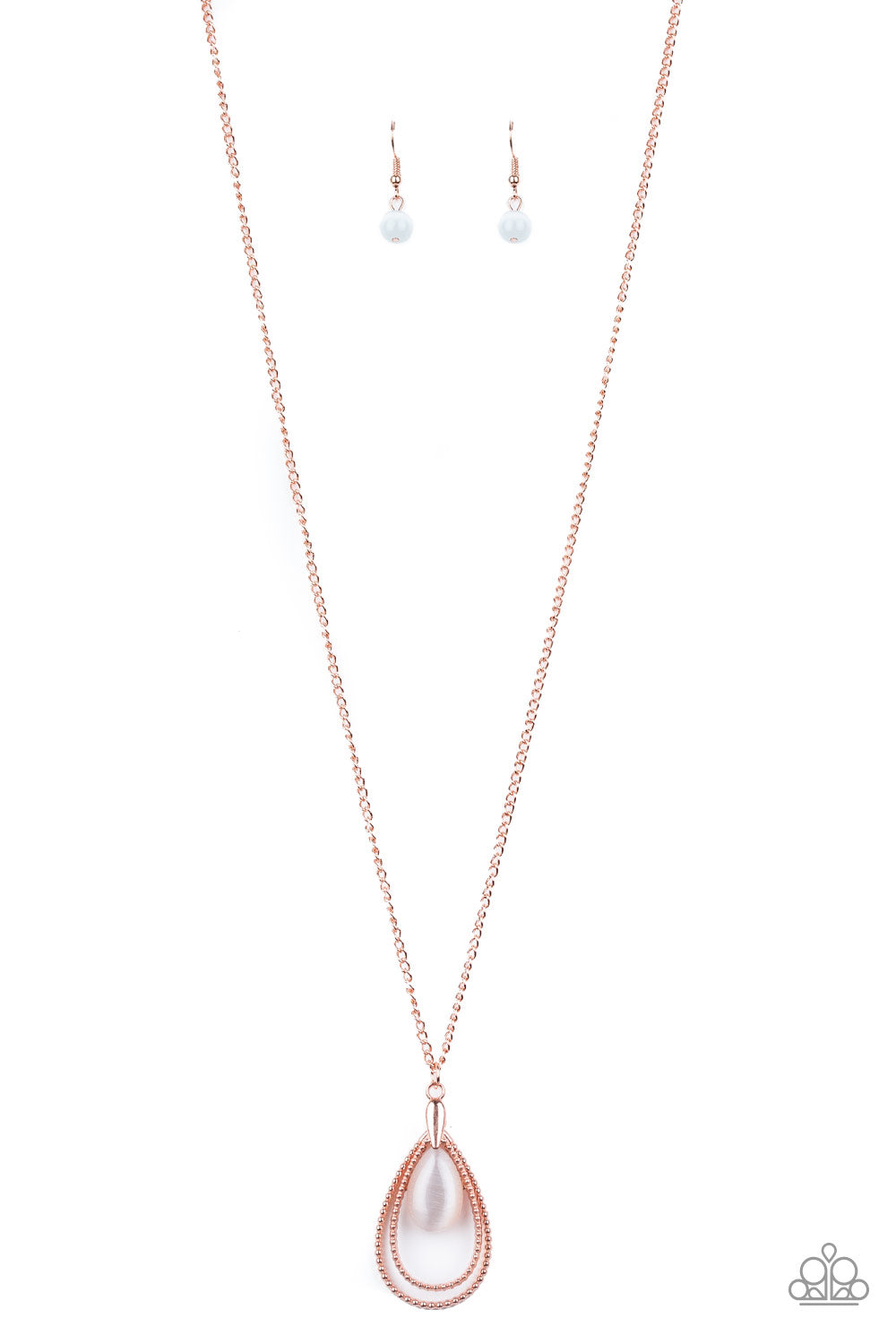 TEARDROP TRANQUILITY COPPER-NECKLACE