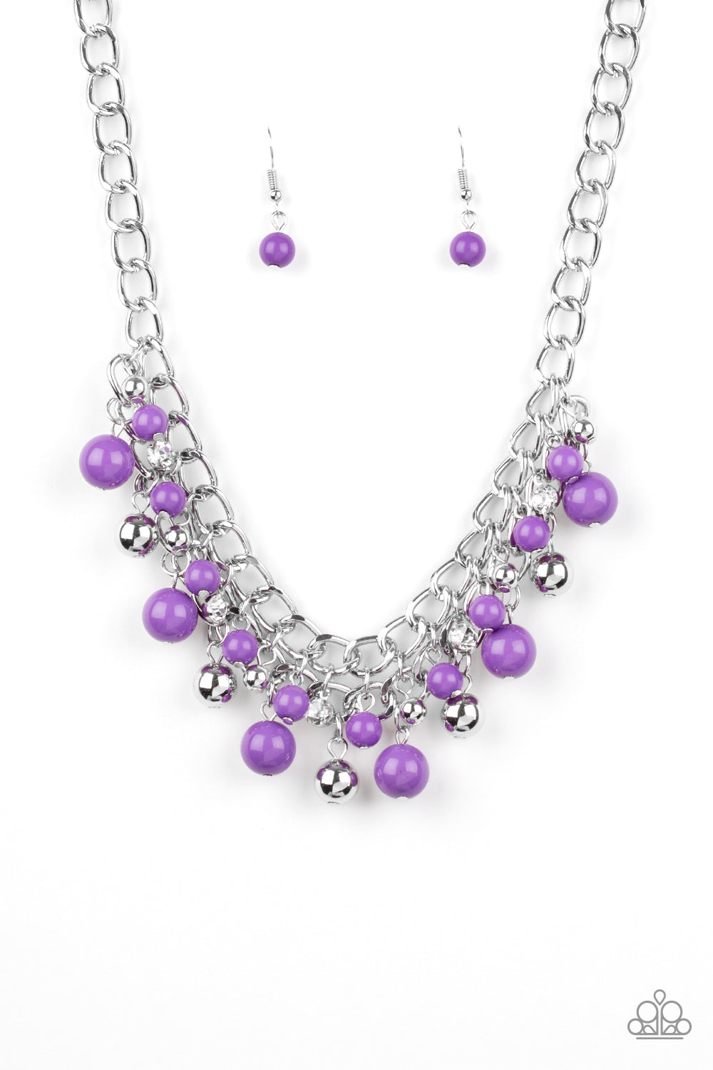 THE BRIDE TO BEAD PURPLE-NECKLACE