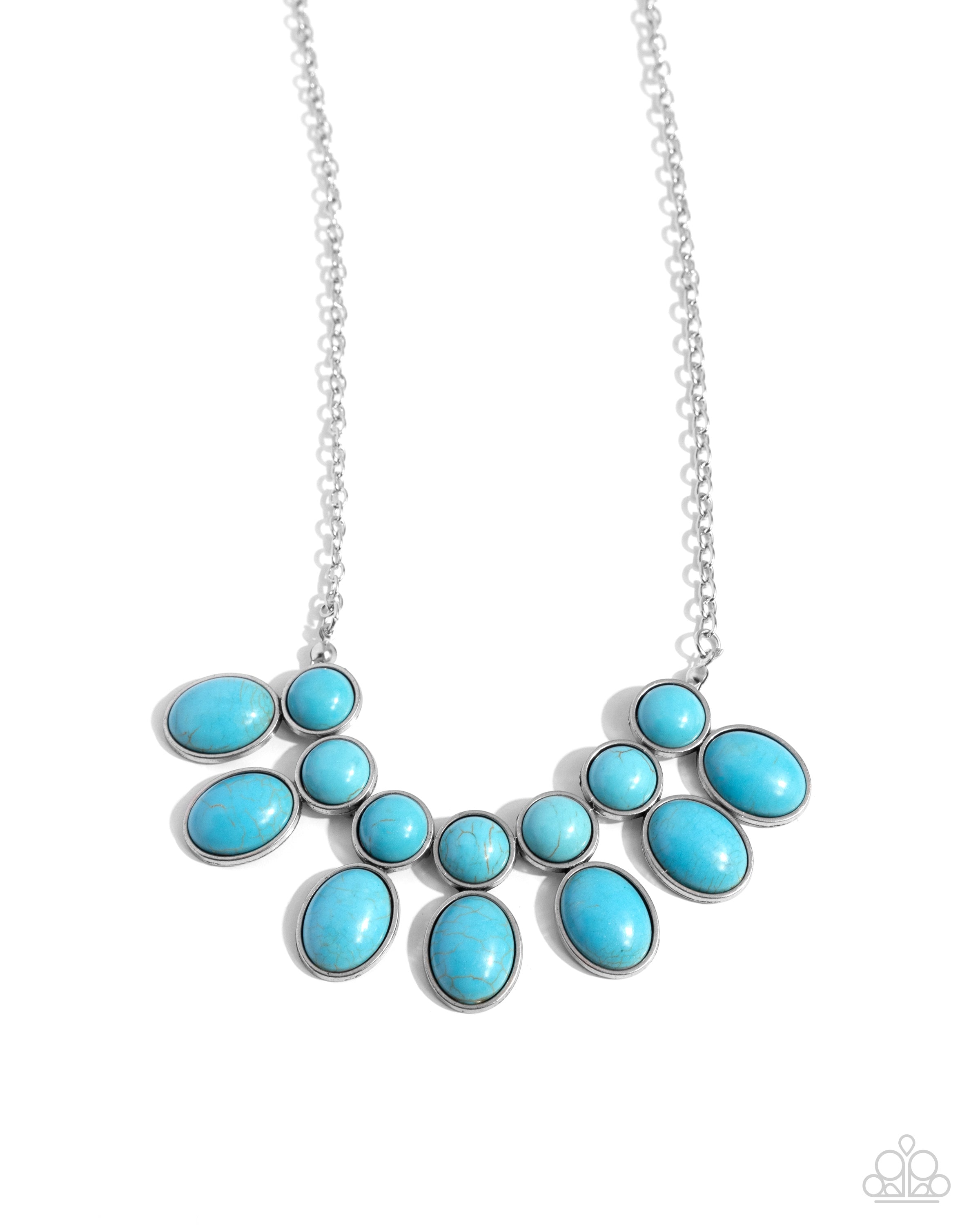 ENVIRONMENTAL IMPACT BLUE-NECKLACE