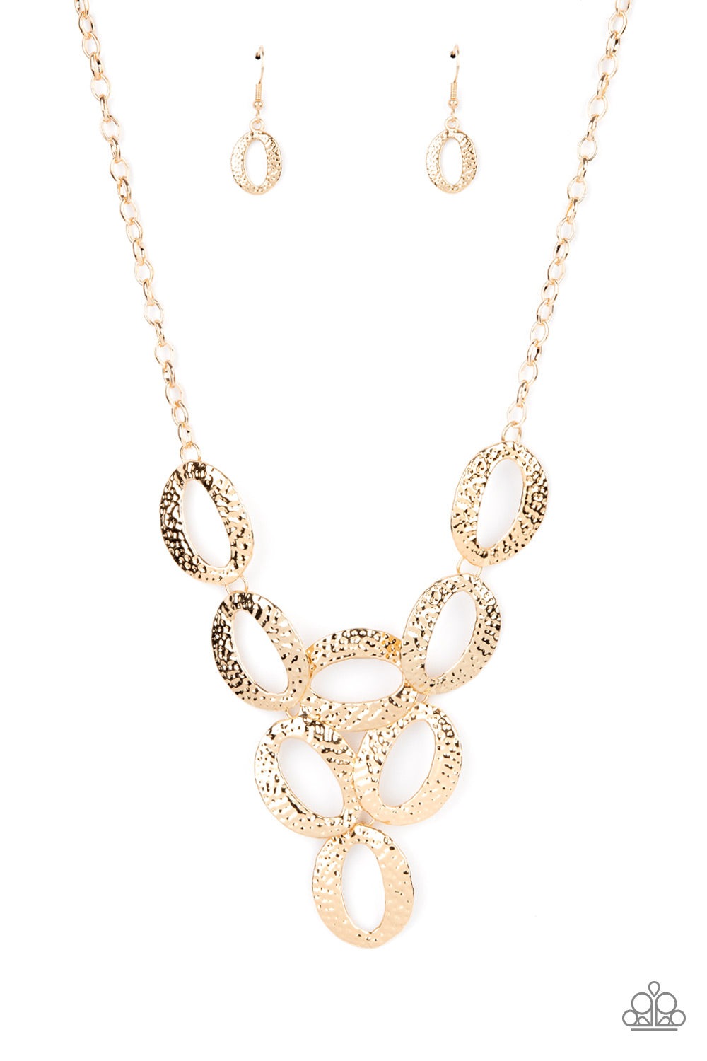 OVAL THE LIMIT GOLD-NECKLACE