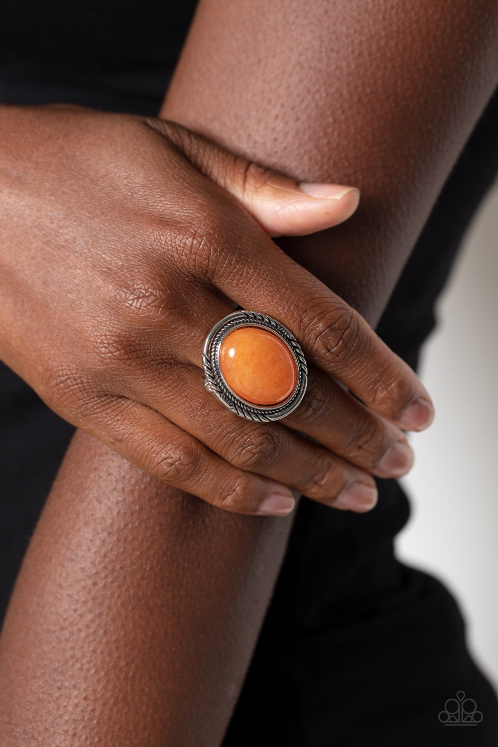 STONE TERRARIUM ORANGE-RING