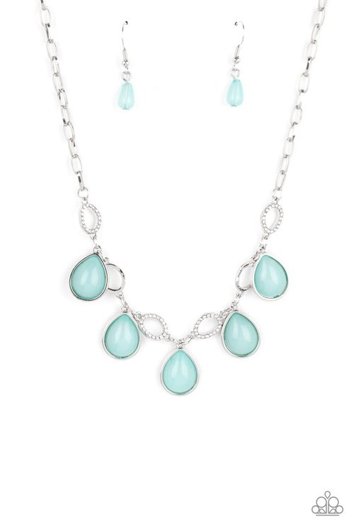 MAJESTICALLY MYSTIC BLUE-NECKLACE