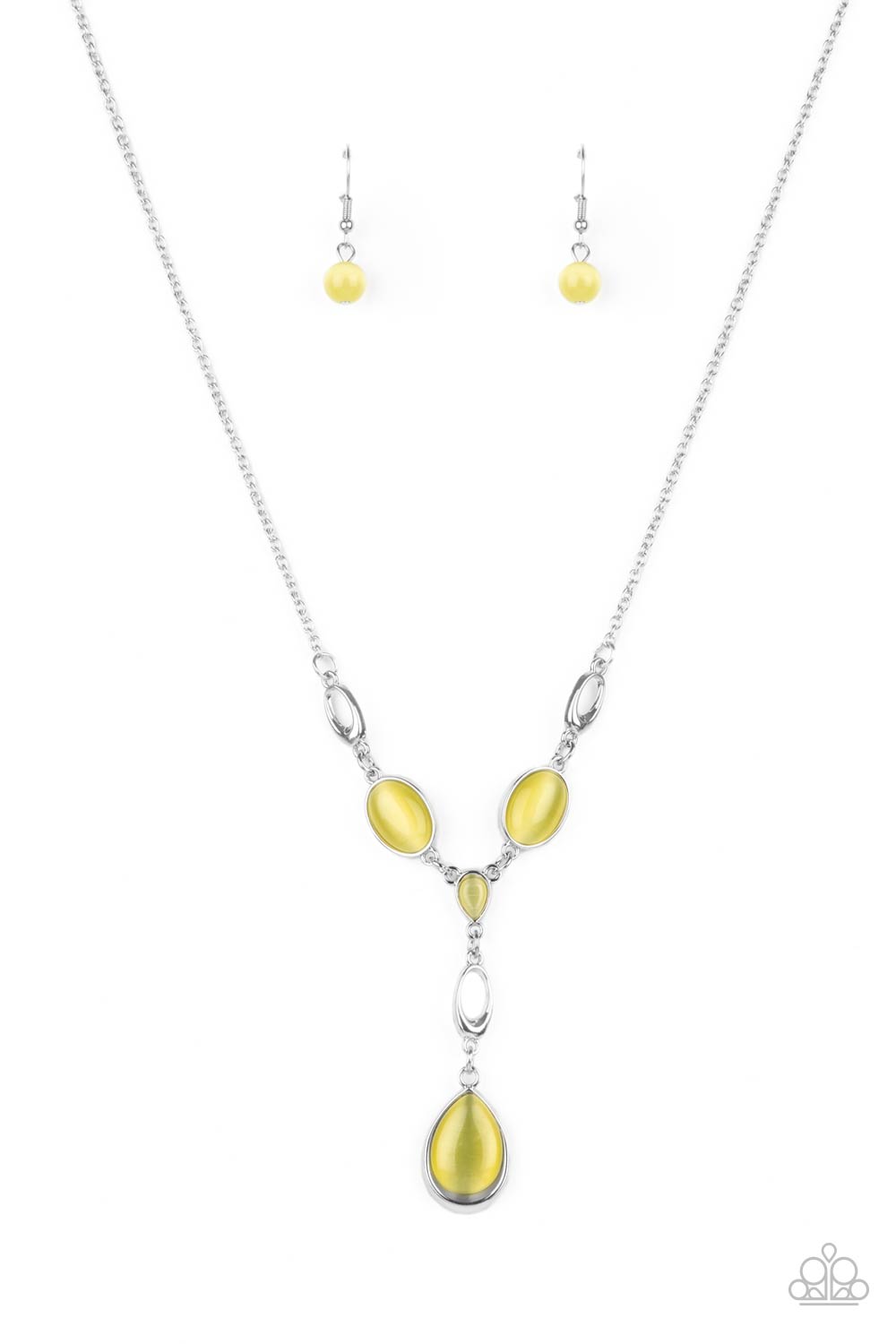 RITZY REFINEMENT YELLOW-NECKLACE