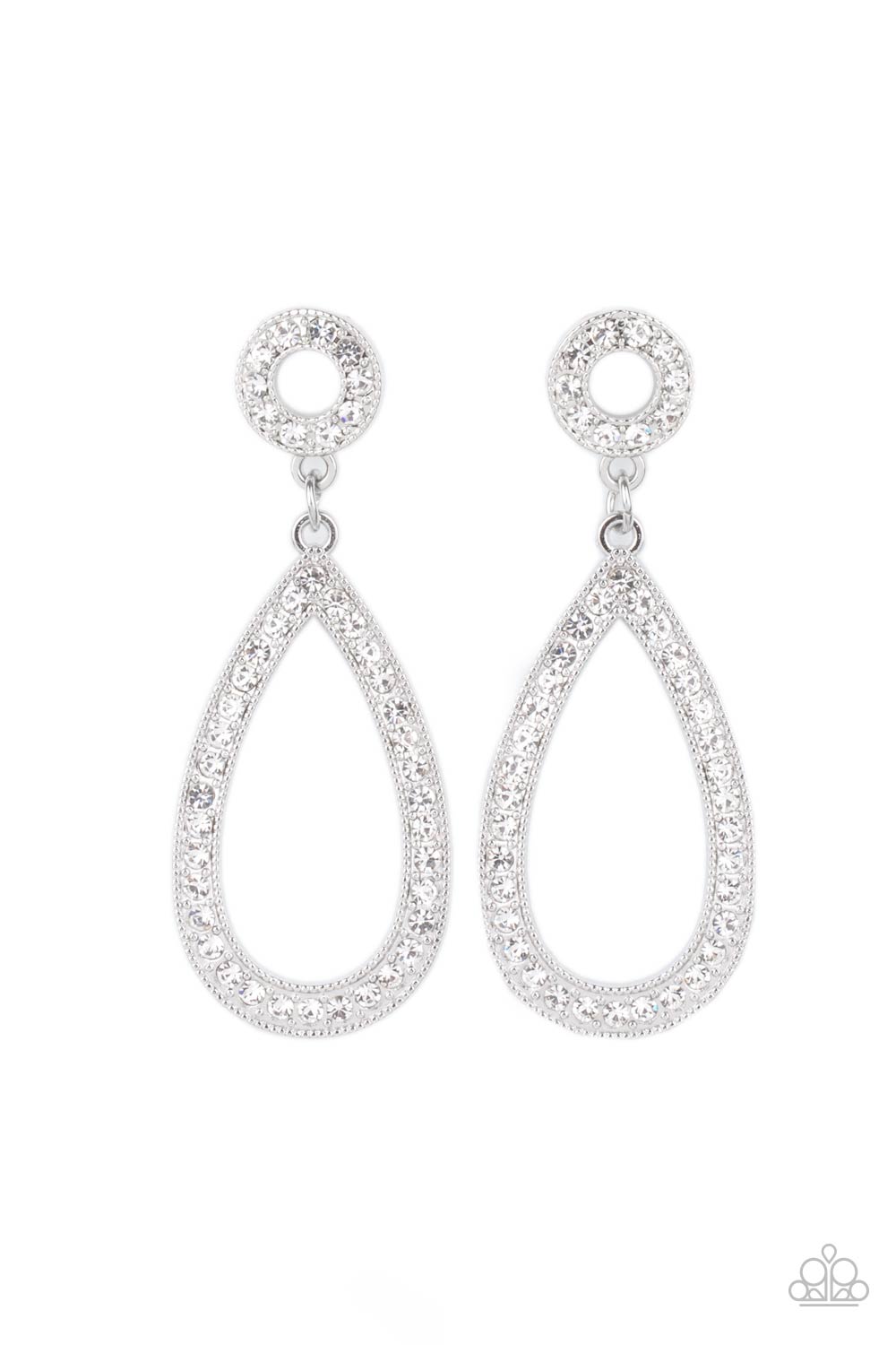 REGAL REVIVAL WHITE-EARRINGS