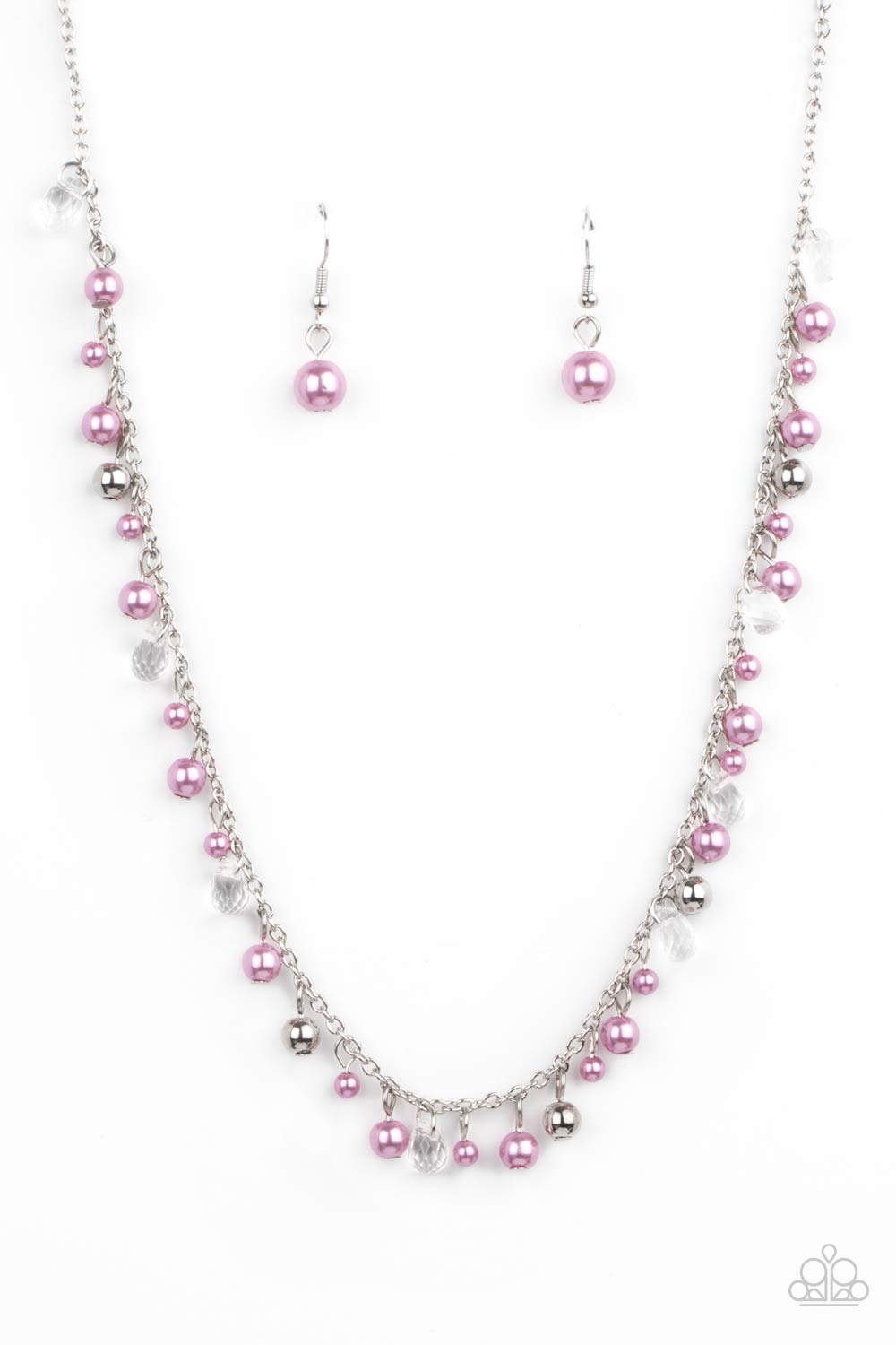 PEARL ESSENCE PURPLE-NECKLACE