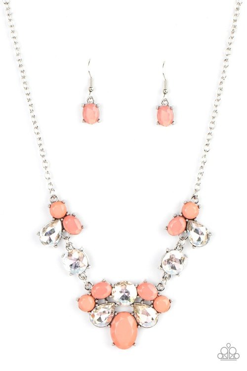 ETHEREAL ROMANCE ORANGE-NECKLACE