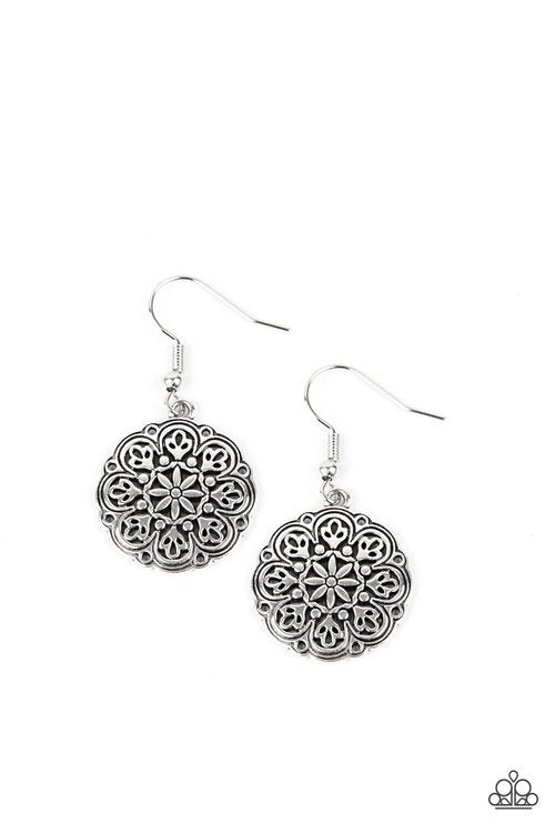 GALLERY GARDEN SILVER-EARRINGS