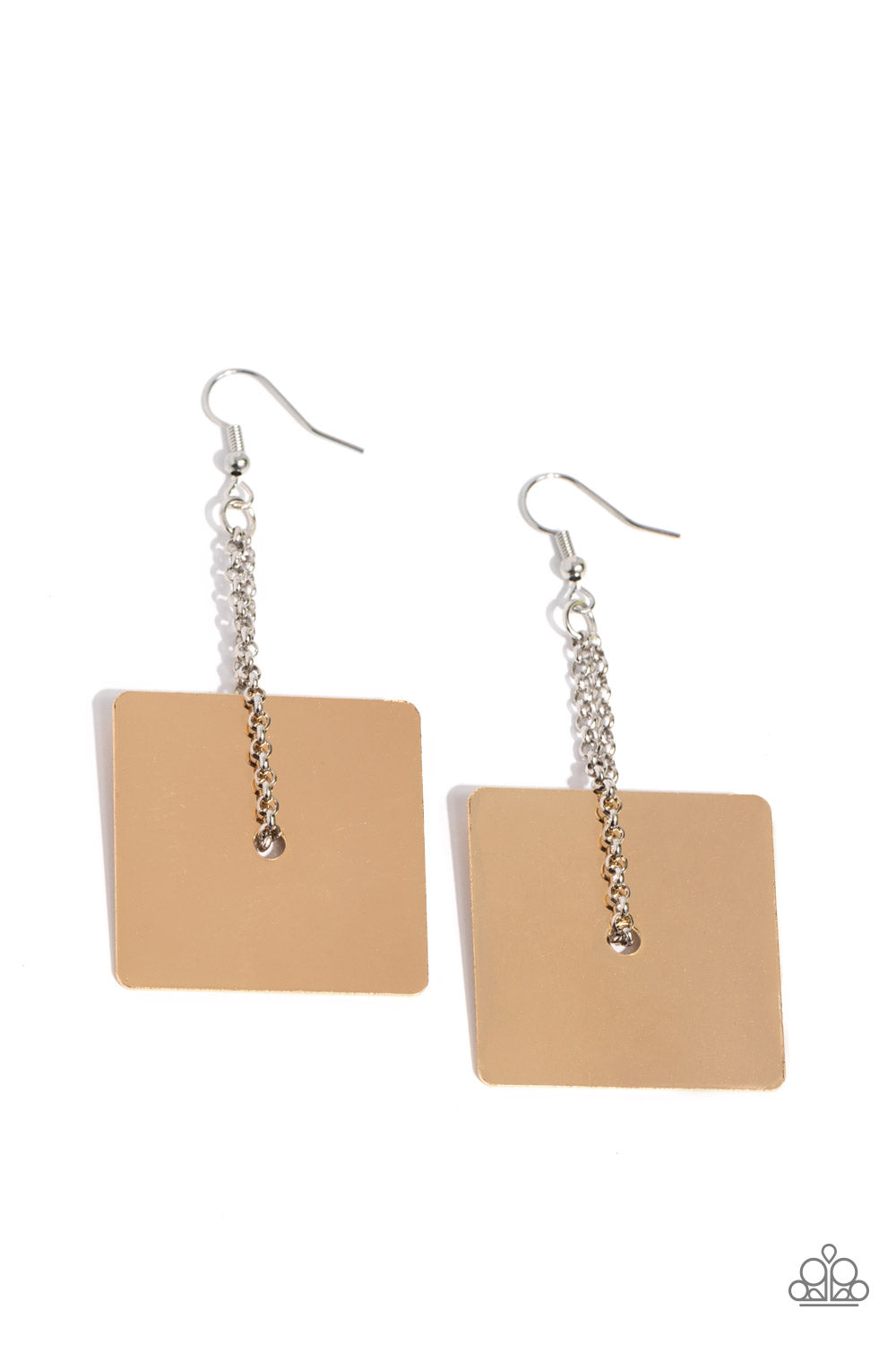 BLOCK PARTY POSH GOLD-EARRINGS