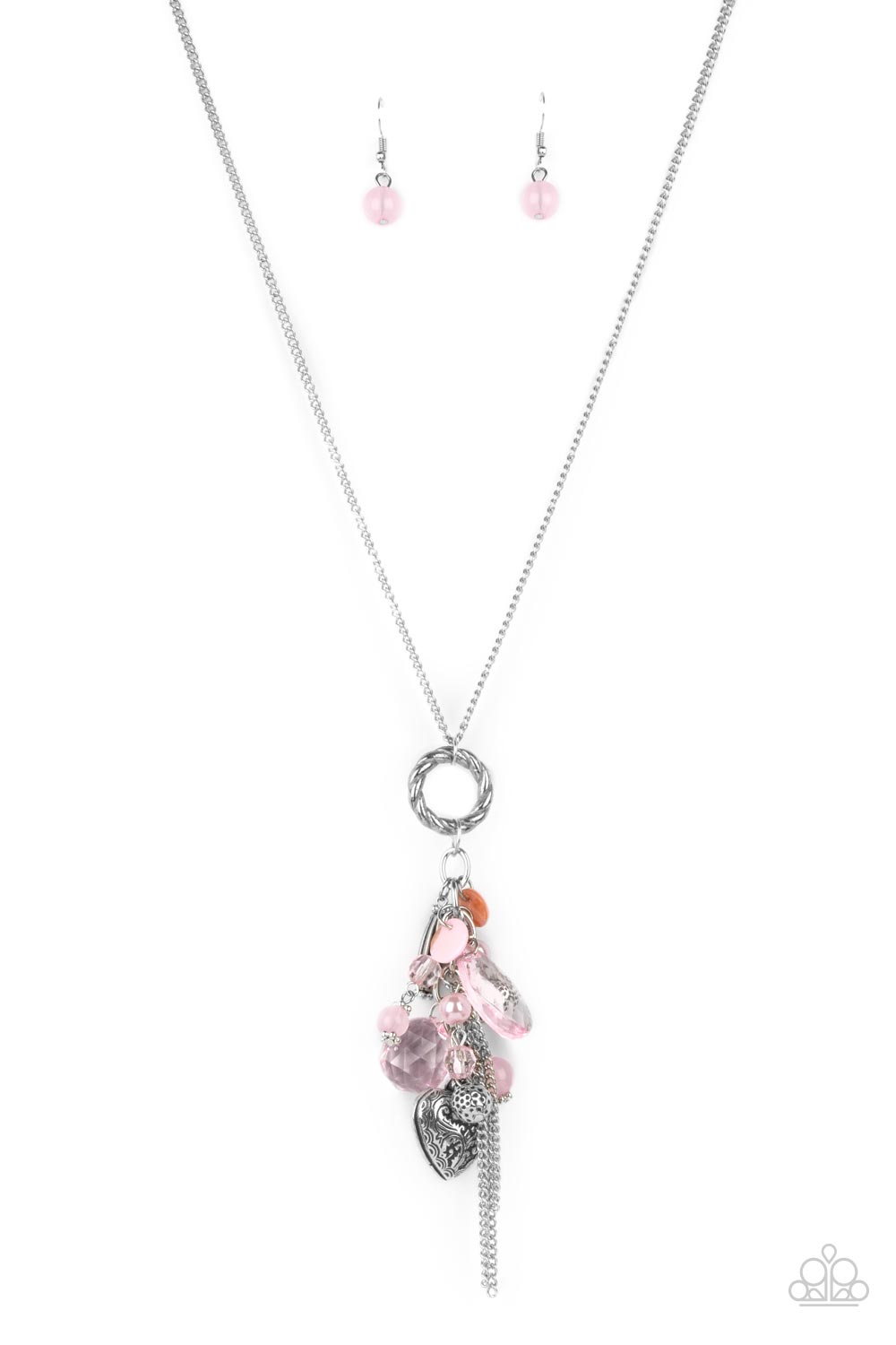 AMOR TO LOVE PINK-NECKLACE