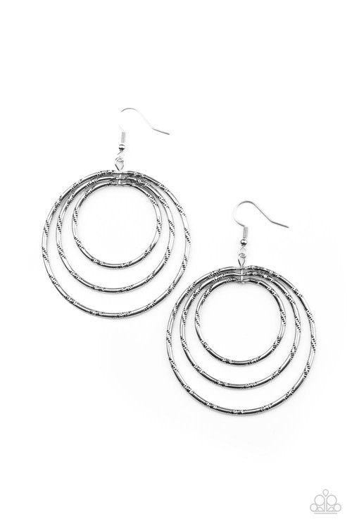 VINTAGE VERTIGO SILVER-EARRINGS