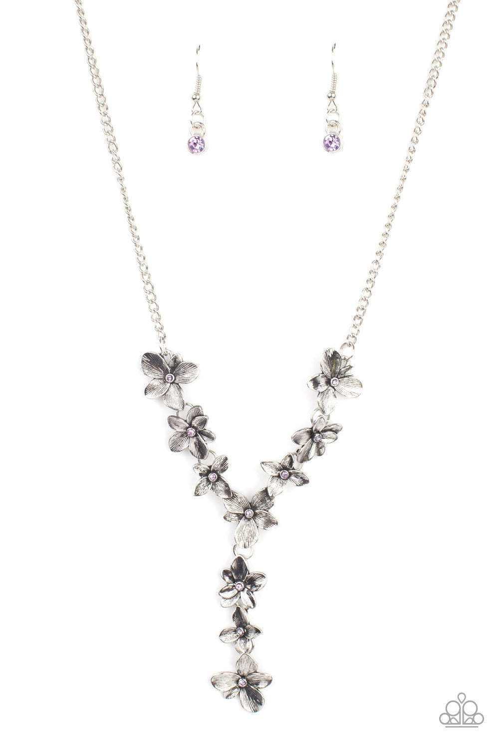 FAIRYTALE MEADOW PURPLE-NECKLACE