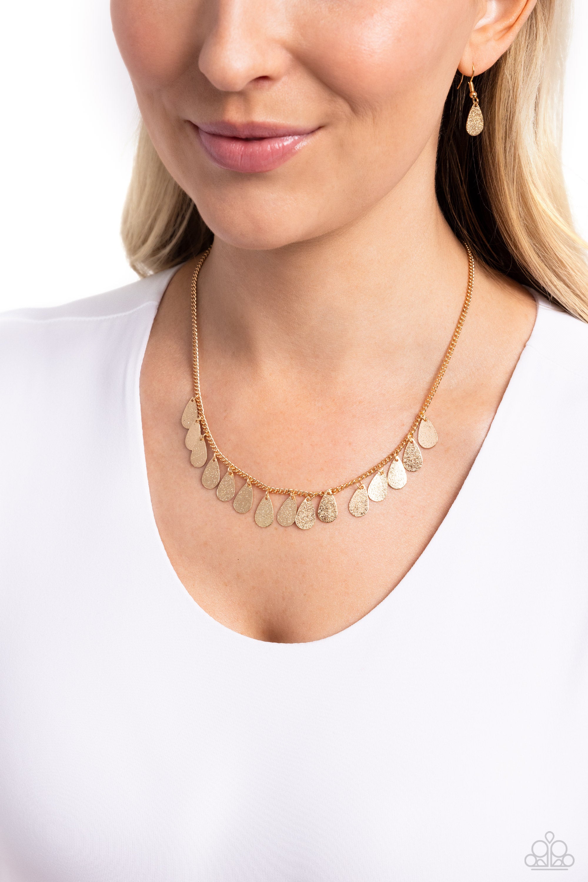 EASTERN CHIME ZONE GOLD-NECKLACE