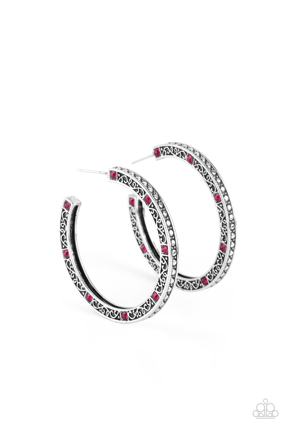 RICHLY ROYAL PINK-EARRINGS