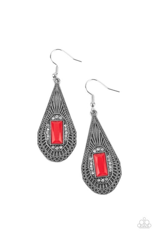 DECO DREAMING RED-EARRINGS