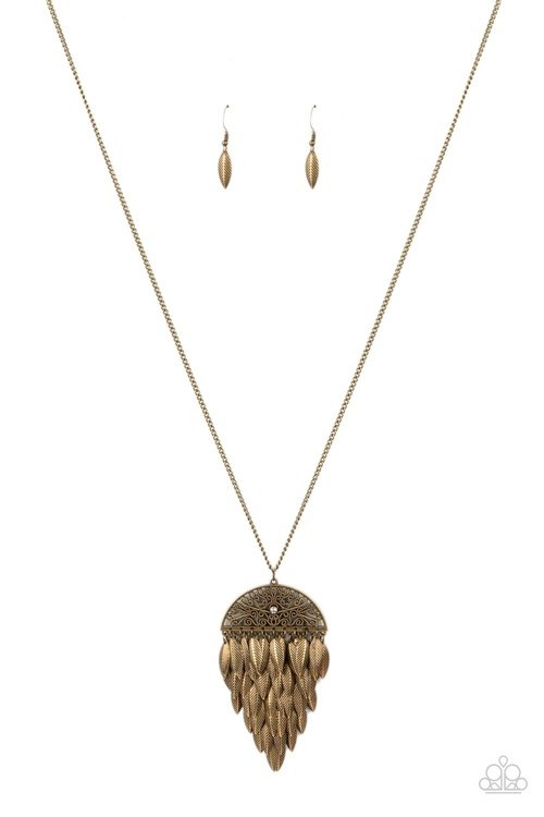 CANOPY CRUISE BRASS-NECKLACE