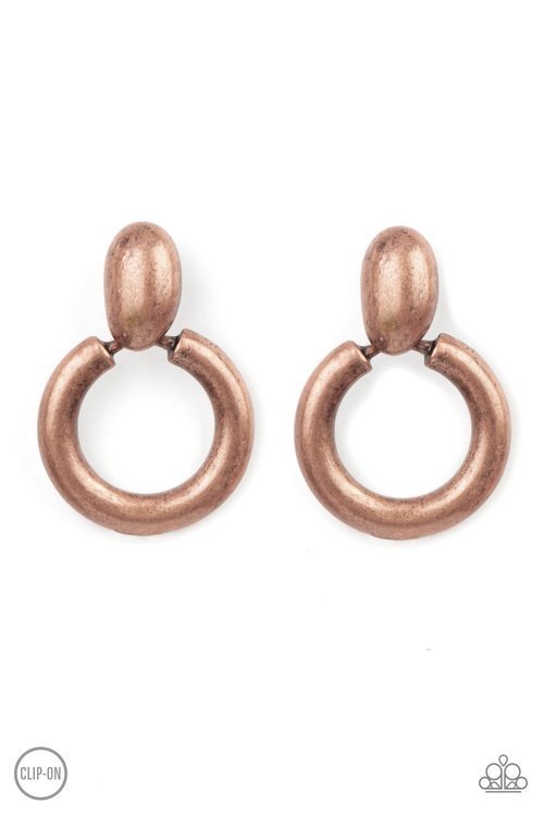 ANCIENT ARTISAN COPPER-EARRINGS