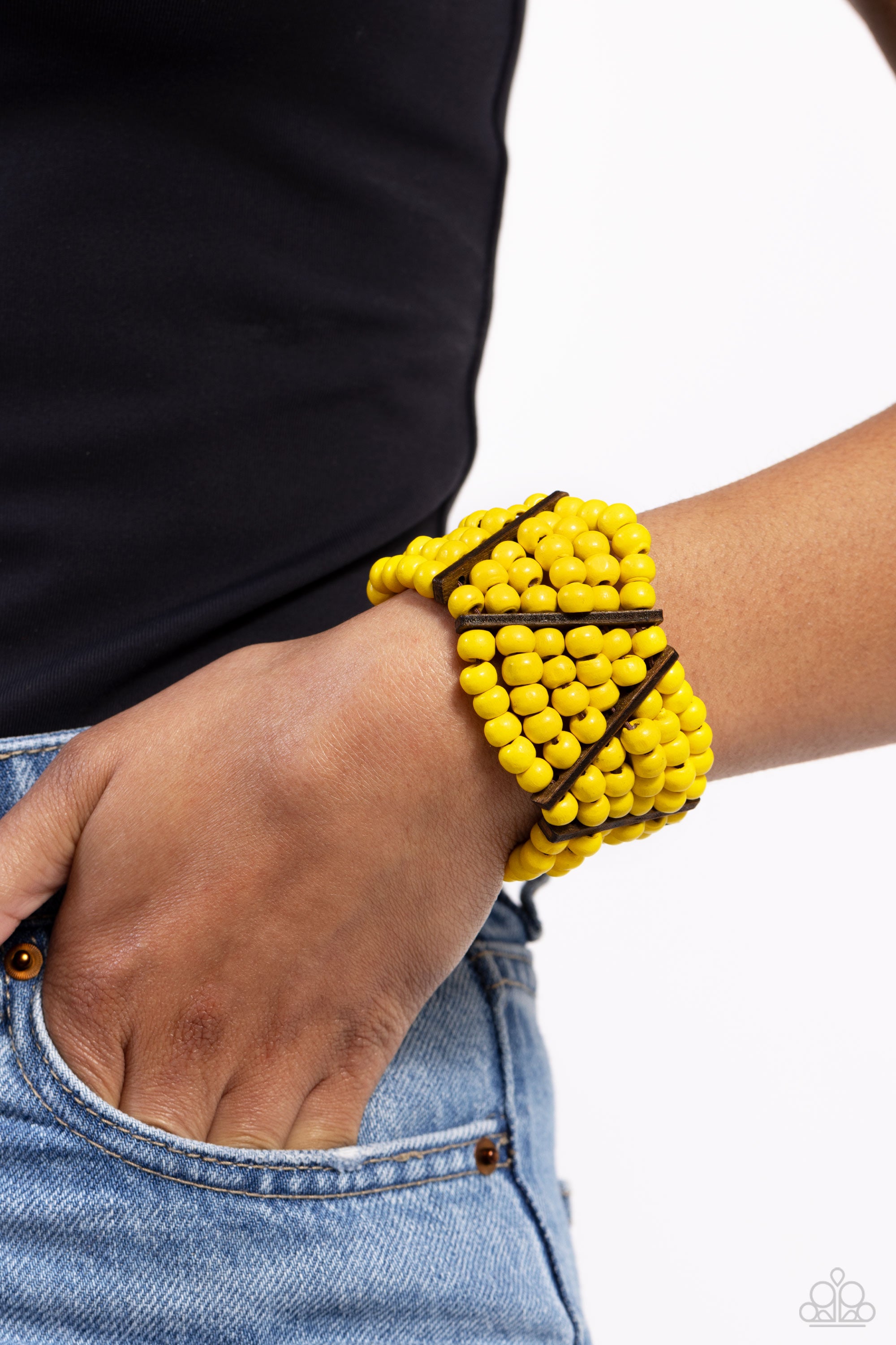 WAY OFF TROPIC YELLOW-BRACELET