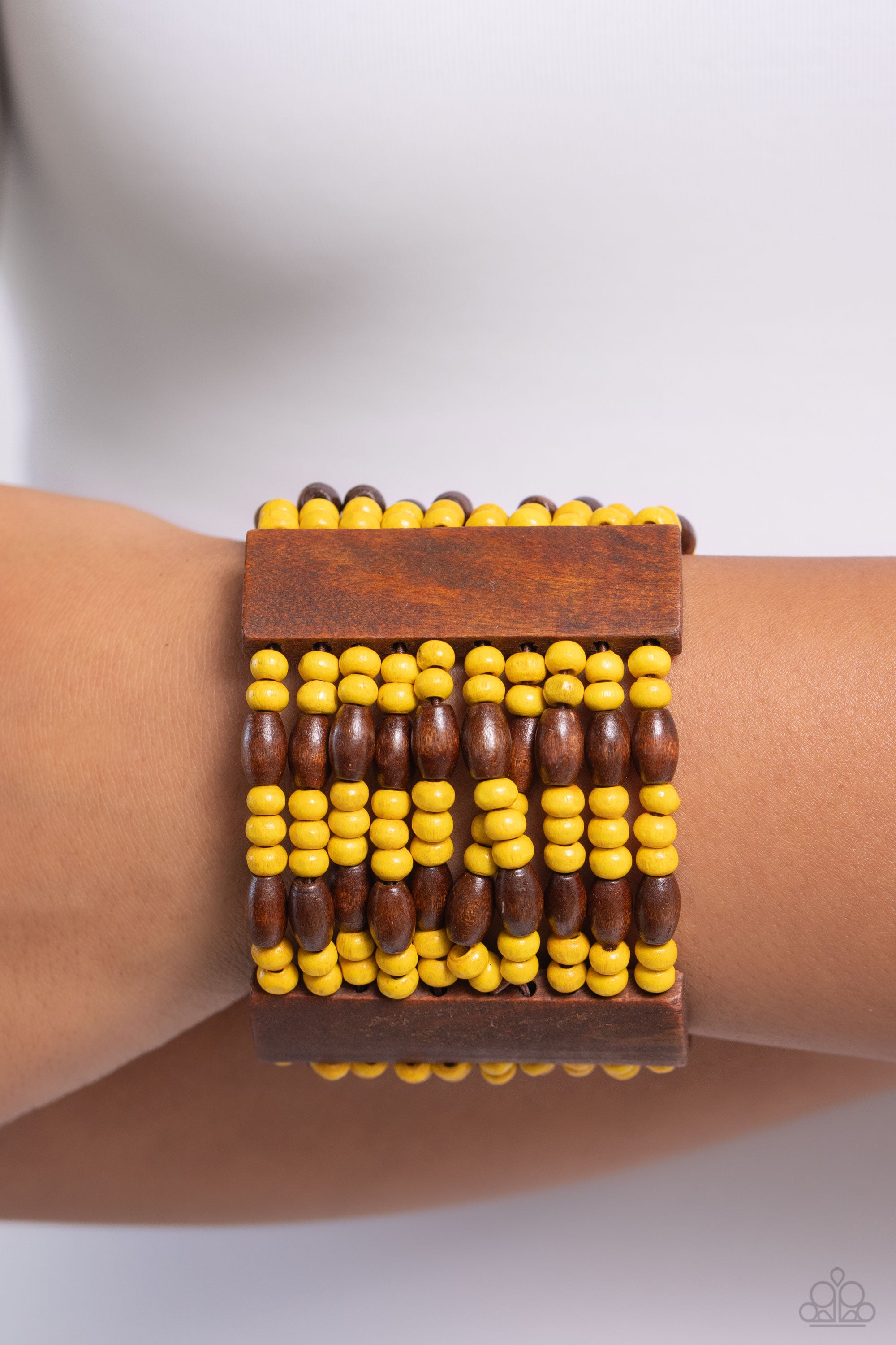 TROPICAL TAKEOVER YELLOW-BRACELET