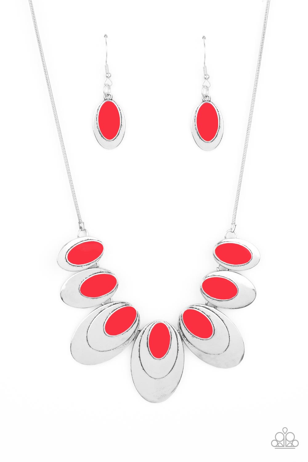 ENDLESS ECLIPSE RED-NECKLACE