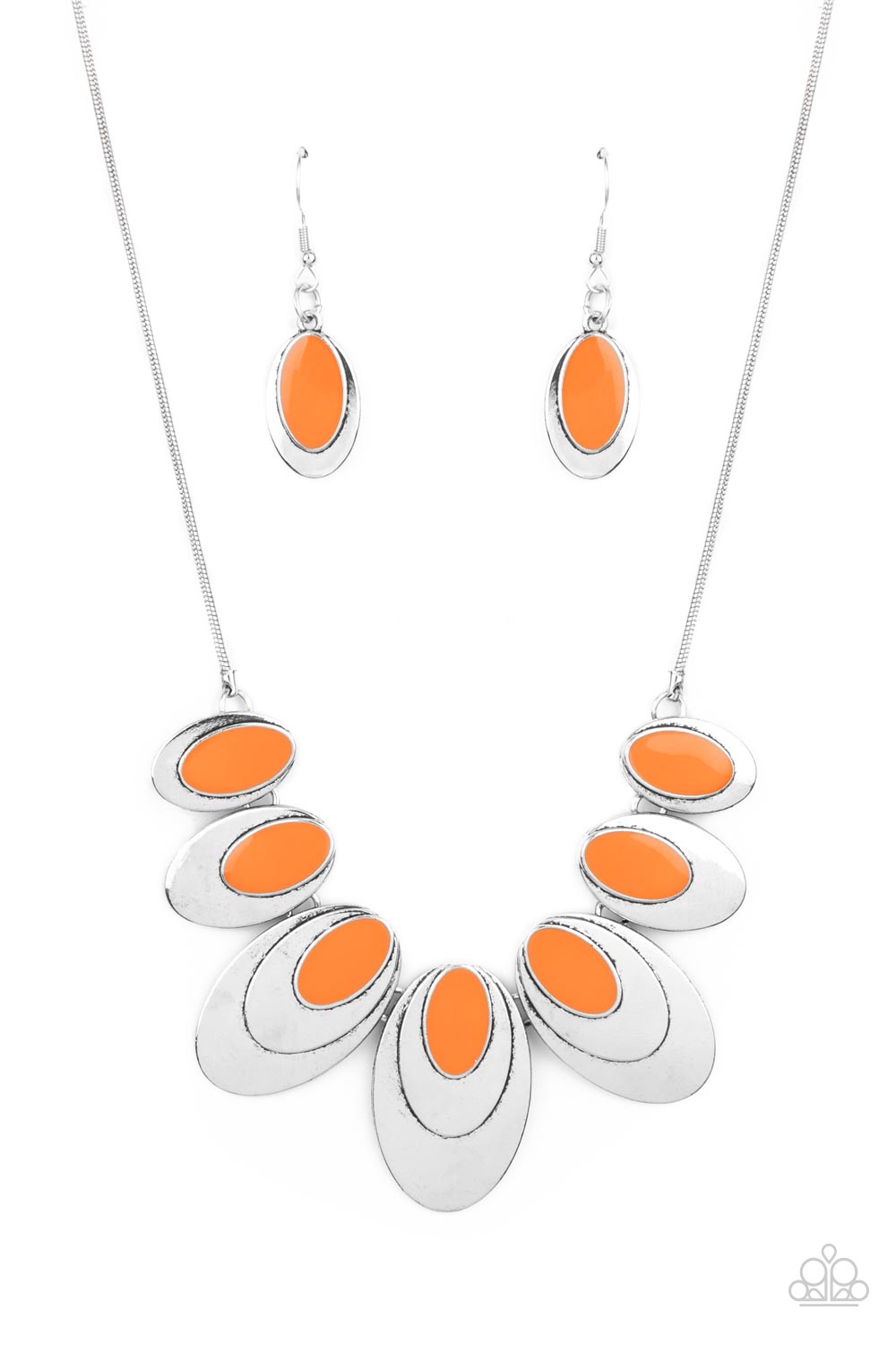 ENDLESS ECLIPSE ORANGE-NECKLACE