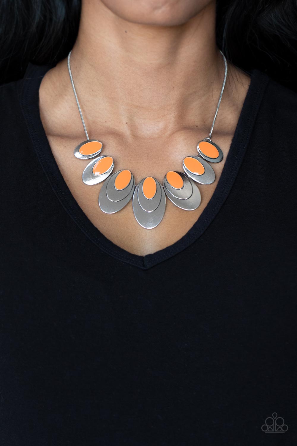 ENDLESS ECLIPSE ORANGE-NECKLACE