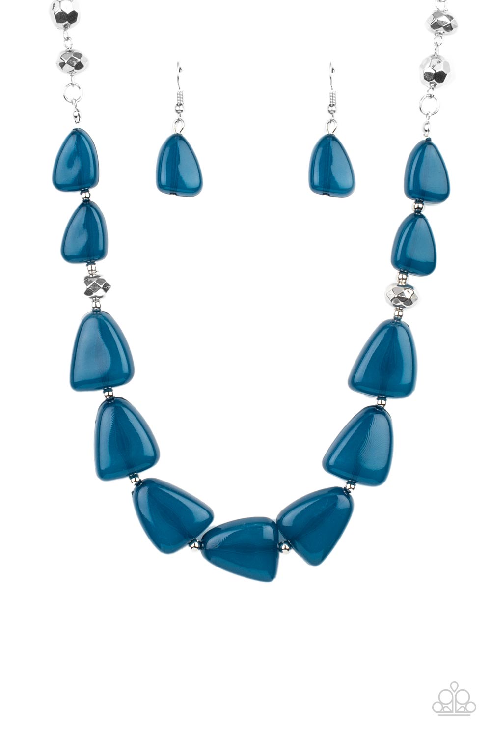 TENACIOUSLY TANGY BLUE-NECKLACE