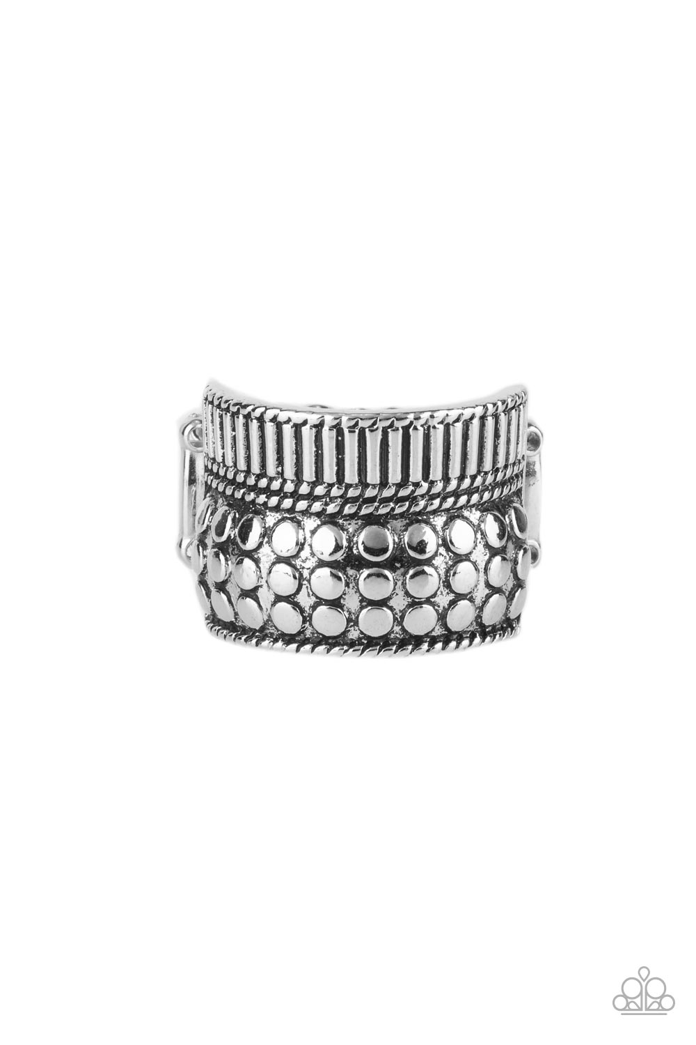 TENACIOUS TEXTURE SILVER-RING