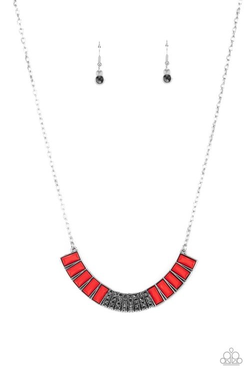 COUP DE MANE RED-NECKLACE