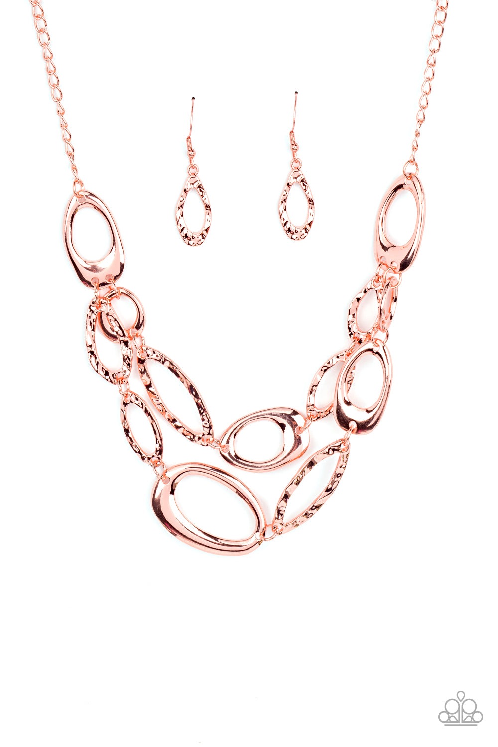 GAME OVAL COPPER-NECKLACE