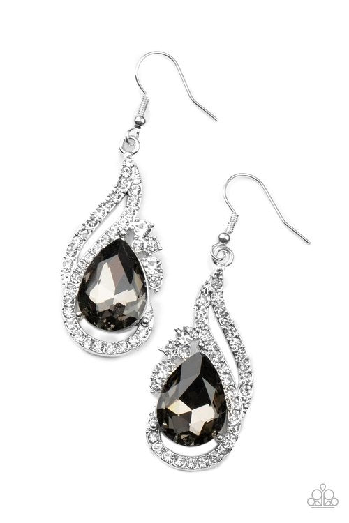 DANCEFLOOR DIVA SILVER-EARRINGS