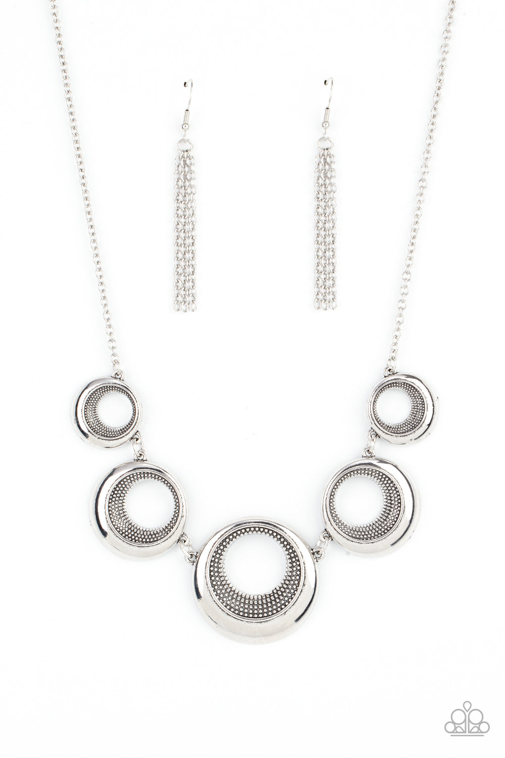 SOLAR CYCLE SILVER-NECKLACE