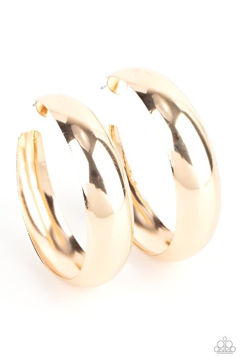 FLAT OUT FLAWLESS GOLD-EARRINGS