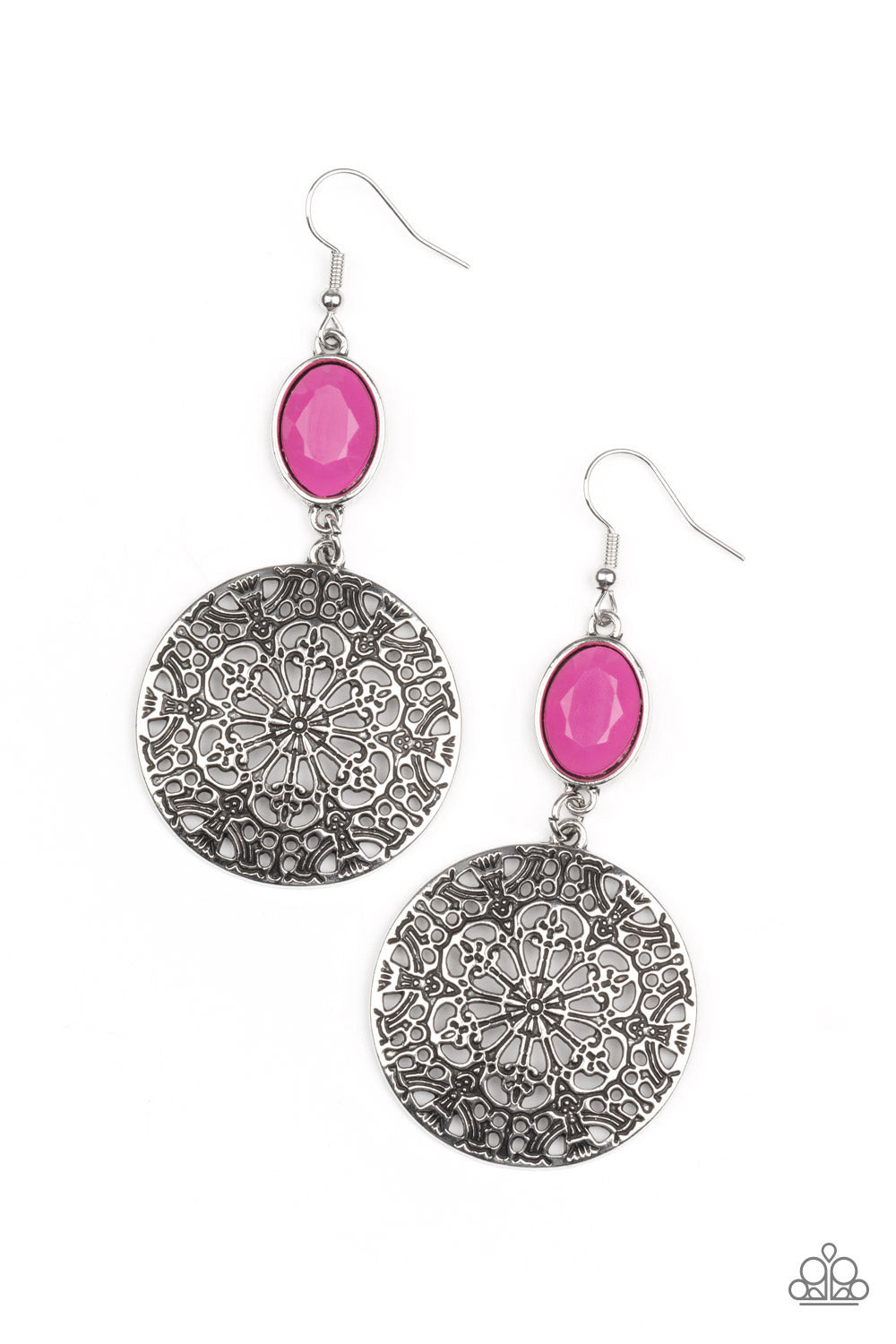 ELOQUENTLY EDEN PINK-EARRINGS