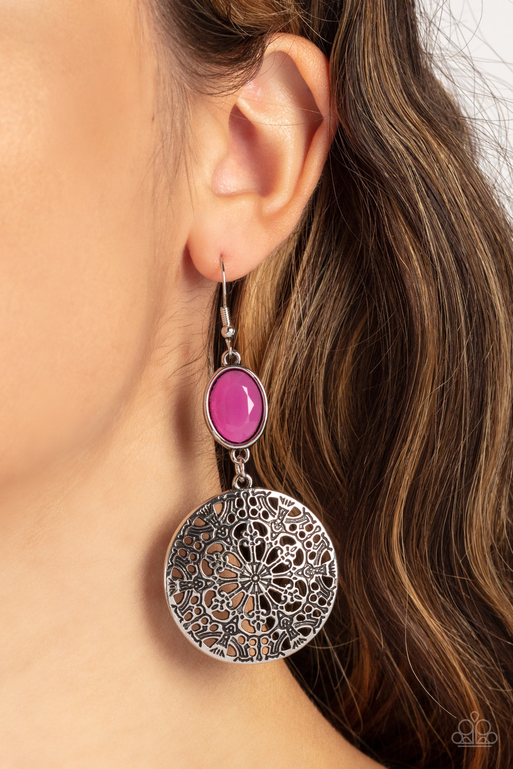 ELOQUENTLY EDEN PINK-EARRINGS