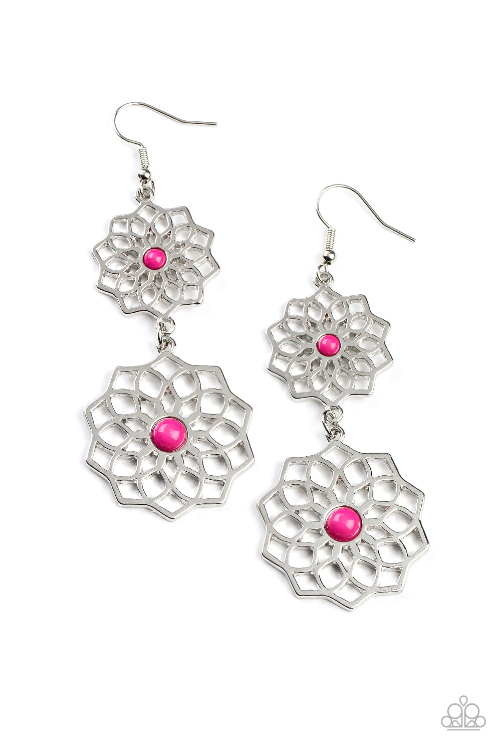 POSH POSY PINK-EARRINGS