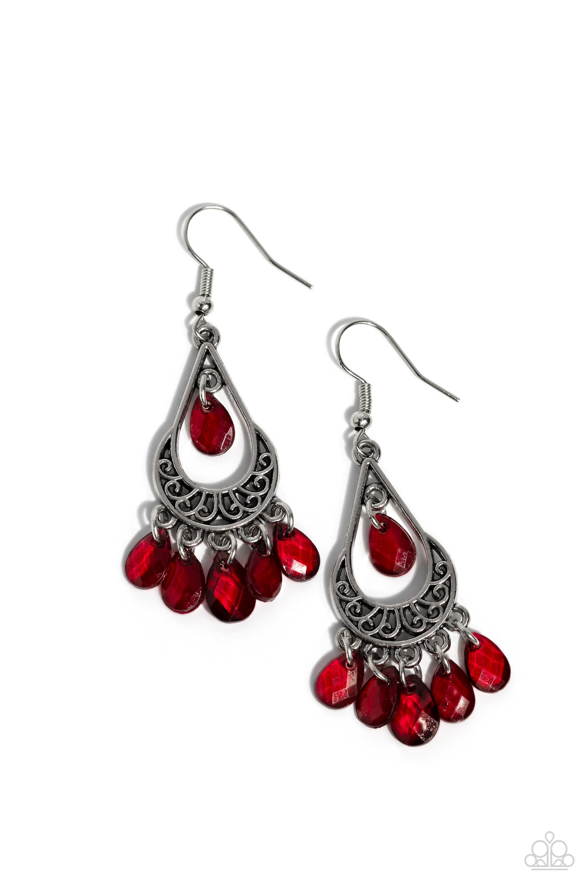 Beachside Ballroom Silver-earrings