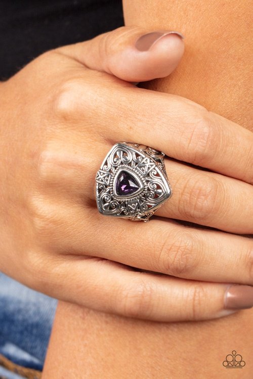 CHARISMATIC COUTURE PURPLE-RING